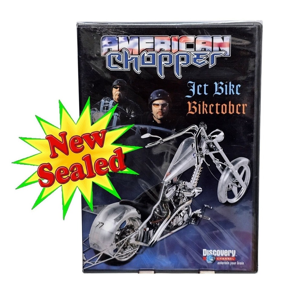 American Chopper Jet Bike Biketober Discovery Channel DVD NWT‎
